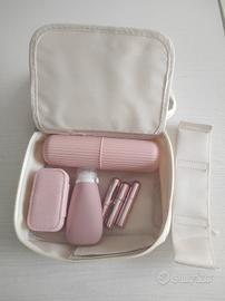 Kit beauty da viaggio organizer + accessori