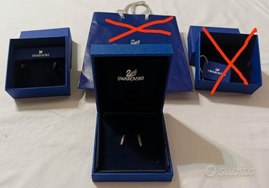 Swarovski Scatole e Sacchetto Blu