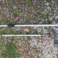 due aste asta decespugliatore stihl  con sega