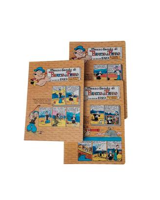 lotto 3 quaderni scuola vintage braccio di Ferro