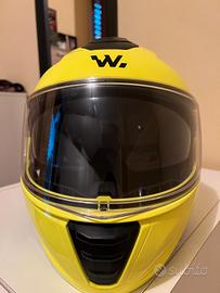 casco nuovo giallo fluo taglia XL 
