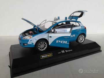 Modello auto fiat bravo polizia di stato no burago