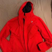 K-way Giubbotto Piumino Jack Warm Ottoman Rosso