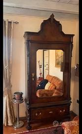 armadio radica noce 1850/90