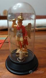 Statua San Michele Arcangelo Vintage anni '90 