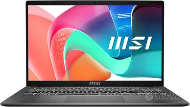 Notebook MSI Modern con cpu Intel Core i5 13th Gen