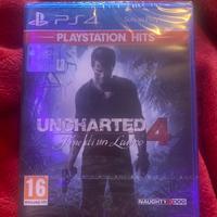 uncharted 4 nuovo sigillato per playstation 4