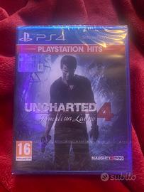 uncharted 4 nuovo sigillato per playstation 4