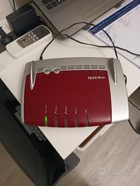 Fritz AVM Router 7490 accessori e scatola