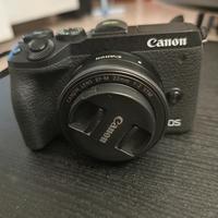Canon M6II + obiettivo 22mm F2.0