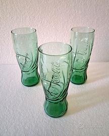 Bicchieri Coca Cola McDonald's 2008 - Set 3 Pezzi