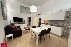 Bilocale ristrutturato e arredato con cantinato