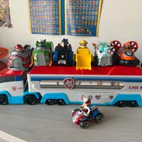 Camion e veicoli e personaggi Paw Patrol