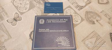 Francobolli: Alto Valore + Folder Esposizione 1985