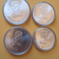 monete argento dollari canadesi