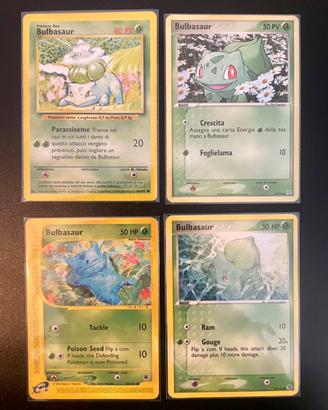 🍃 Lotto Bulbasaur Collection - Rari & Vintage