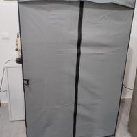 armadietto strutture in metallo esterno tessuto ri