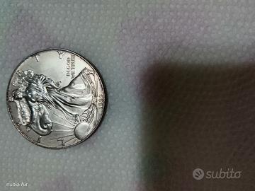 Dollaro in argento  ORIGINALE.