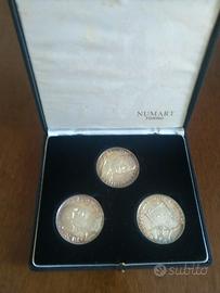 monete d'argento di mussolini