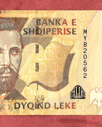 banconota- Albania-200 Leke