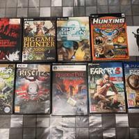 9 giochi per PC e 1 per ps4