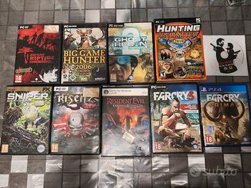 9 giochi per PC e 1 per ps4