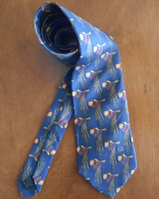 Cravatta - Tie - Gucci 100% seta Made in Italy