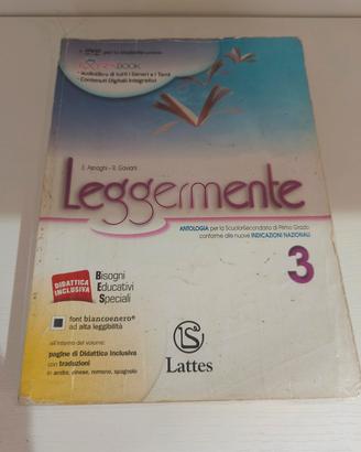 Antologia "Leggermente 3" + Quaderno Competenze 
