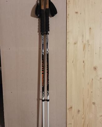 Bastoncini scialpinismo 115 cm non estensibili