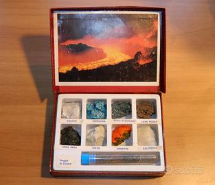 Kit minerali di origine vulcanica Etna