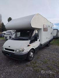 Camper mansardato Rimor su Ford transit 125 tc