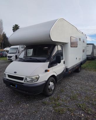 Camper mansardato Rimor su Ford transit 125 tc