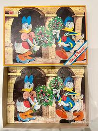 Puzzle vintage Walter Disney Jumbo paperino