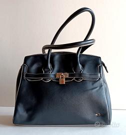 Borsa in simil pelle Carpisa, modello Kelly 