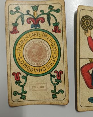carte da gioco piemontesi 1934