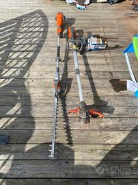 Husqvarna tagliasiepi + decespugliatore