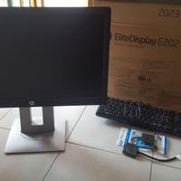 Monitor Video 20" HP EliteDisplay E202