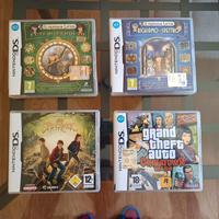 Lotto 4 Giochi Nintendo DS - GTA, Professor Layton