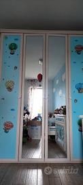 Armadio Cameretta Lettino Bimbi