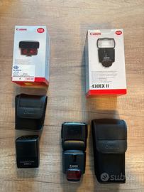 Flash canon 430ex 2 e trasmettitore multi flash