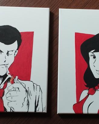 Dipinti in Acrilico FanArt Ladro Gentiluomo