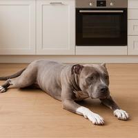Cucciola di Amstaff Blue Fawn con pedigree ENCI