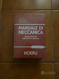 manuale di meccanica HOEPLI