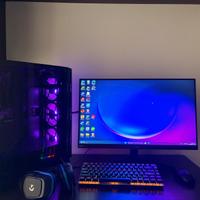 PC GAMING + MONITOR + ACCESSORI