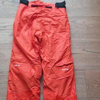 Pantaloni sci neve  tg 6 anni + termica + guanti