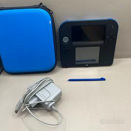 Nintendo 2DS Console Completo Nero Blu
