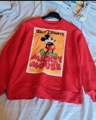 Felpa Disney Topolino, Tg S/M adulto 