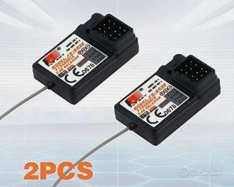 2x Ricevitori FlySky FS-GR3E a 3 canali 2,4 GHz