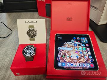 oneplus open + oneplus Watch 3