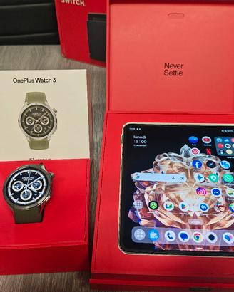 oneplus open + oneplus Watch 3